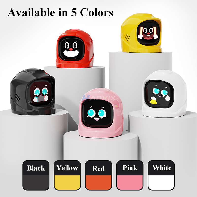 Haovix Smart Expression Car Robot — Interactive Car Companion Toy with Facial Expressions Animations