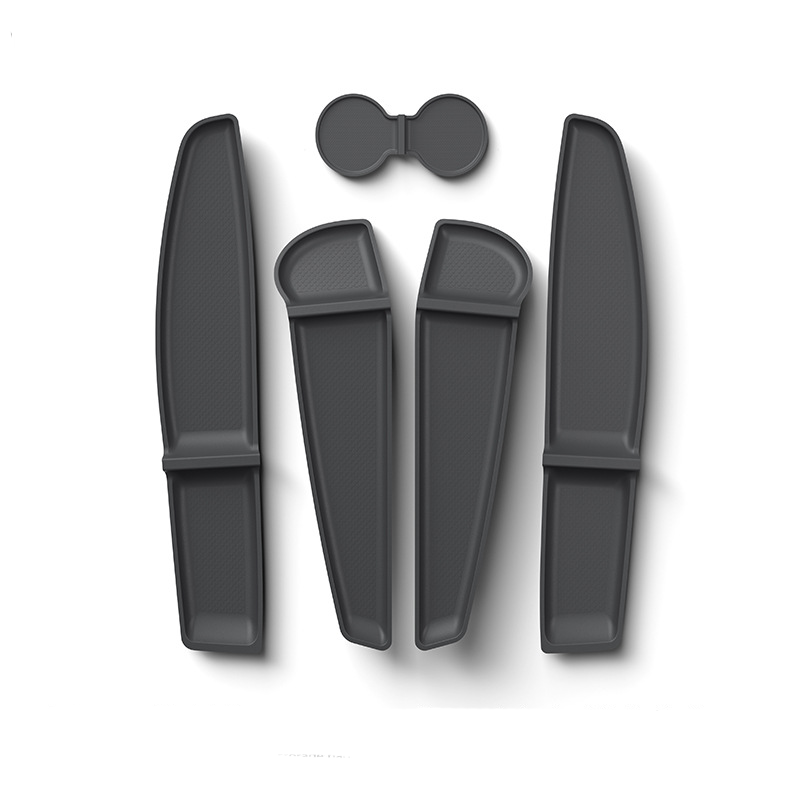 Haovix Door Side Pocket Organizer Liners & Cup Holder Inserts For Model Y Juniper & Model YL
