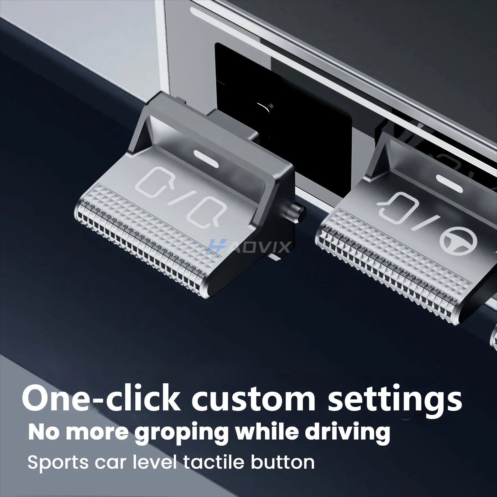Haovix 3.0 Magic Physical Rotating Button Controller 3.0 For Model 3.Y | 10 Customizable Keys