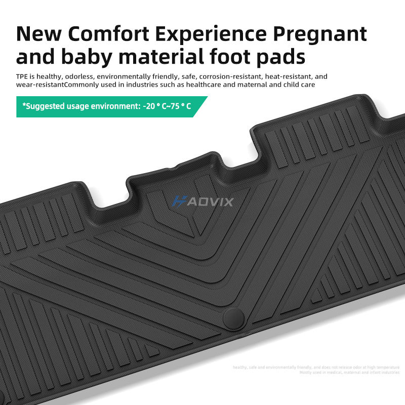 Haovix All-Weather TPE Floor Mats for Rivian R2