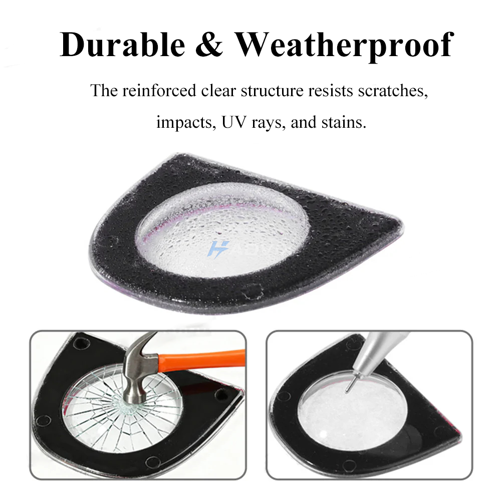 Haovix Front & Rear Camera Lens Guard Protective Covers For Tesla Model Y Juniper