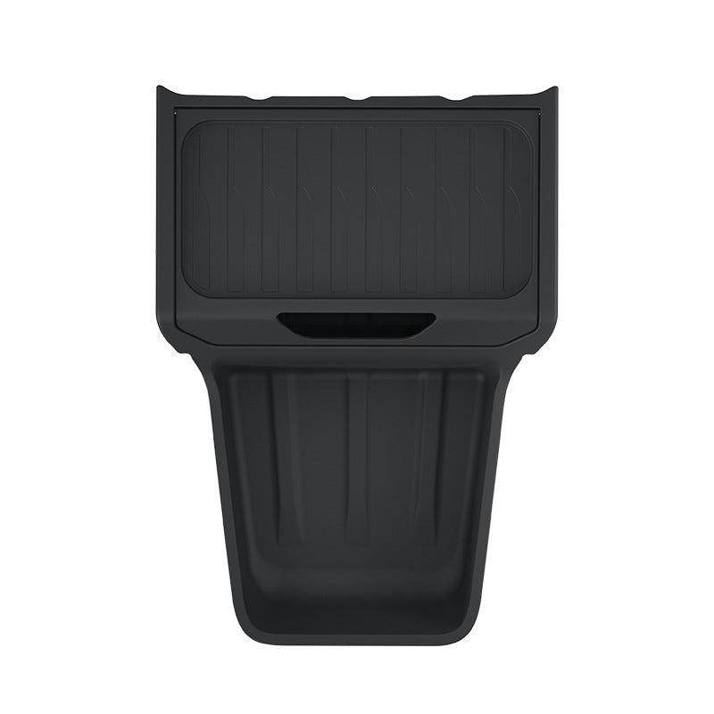 Haovix Lower Center Console Organizer Tray with Flip Cover for Tesla Model Y Standard