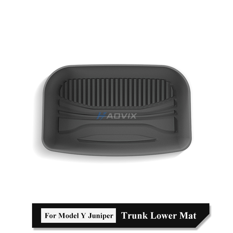 Haovix TPE All-Weather Floor Mats & Trunk Mat for 2025 Tesla Model Y Juniper