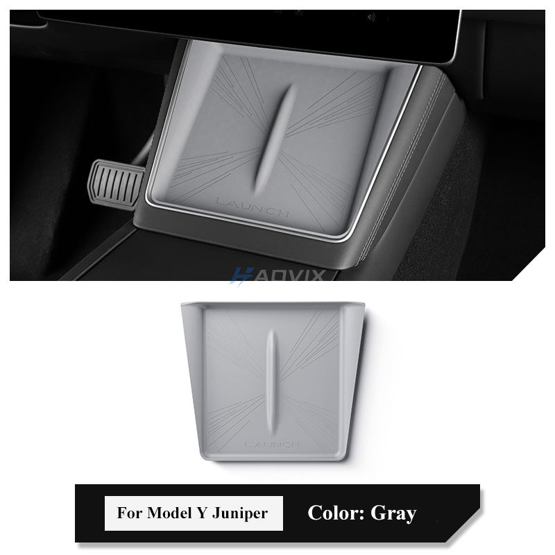 Haovix Silicone Wireless Charging Pad for 2026 Tesla Model Y Juniper