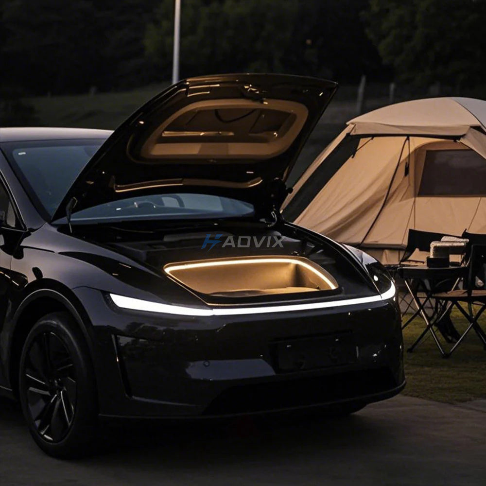 Haovix Frunk Ambient Light Strip for Tesla Model 3 Highland / Model Y Juniper
