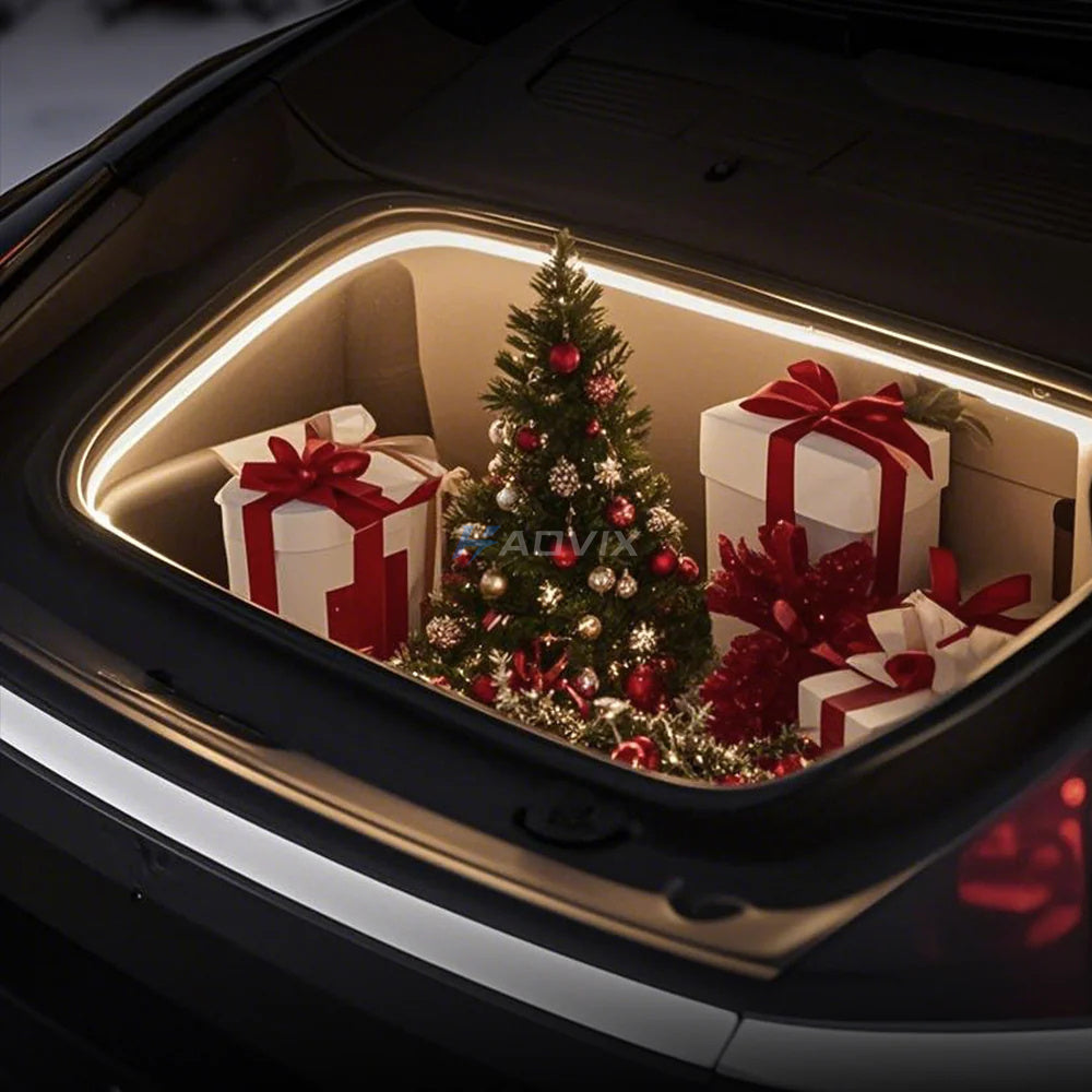 Haovix Frunk Ambient Light Strip for Tesla Model 3 Highland / Model Y Juniper