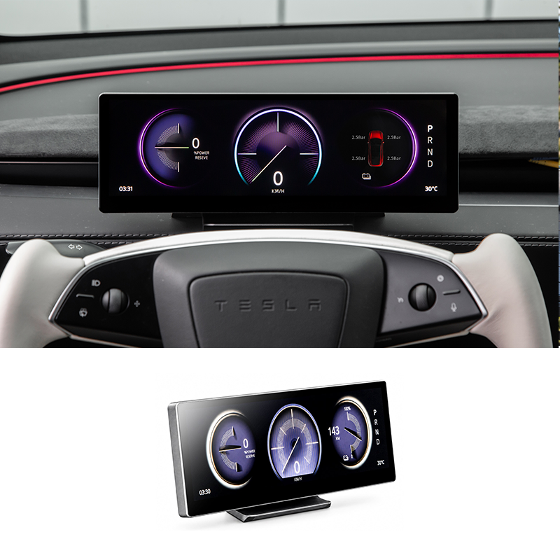 F11 CarPlay Smart Instrument Display for Tesla Model 3 Highland / Model Y Juniper / Model Y L