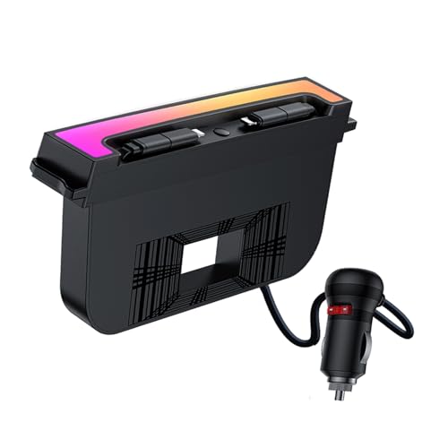 Haovix USB Hub for Tesla Model Y Juniper & Model 3 Highland (120W Retractable Fast Charging Hub)