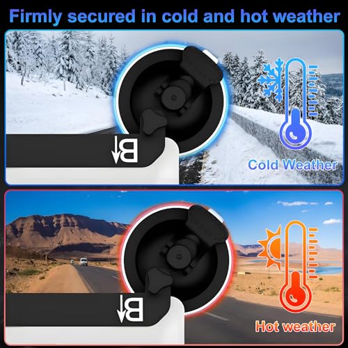 Haovix Starlink Mini Suction Cup Mount for Car Sunroofs or Windows – Secure Satellite Mounting Kit with Strong Grip