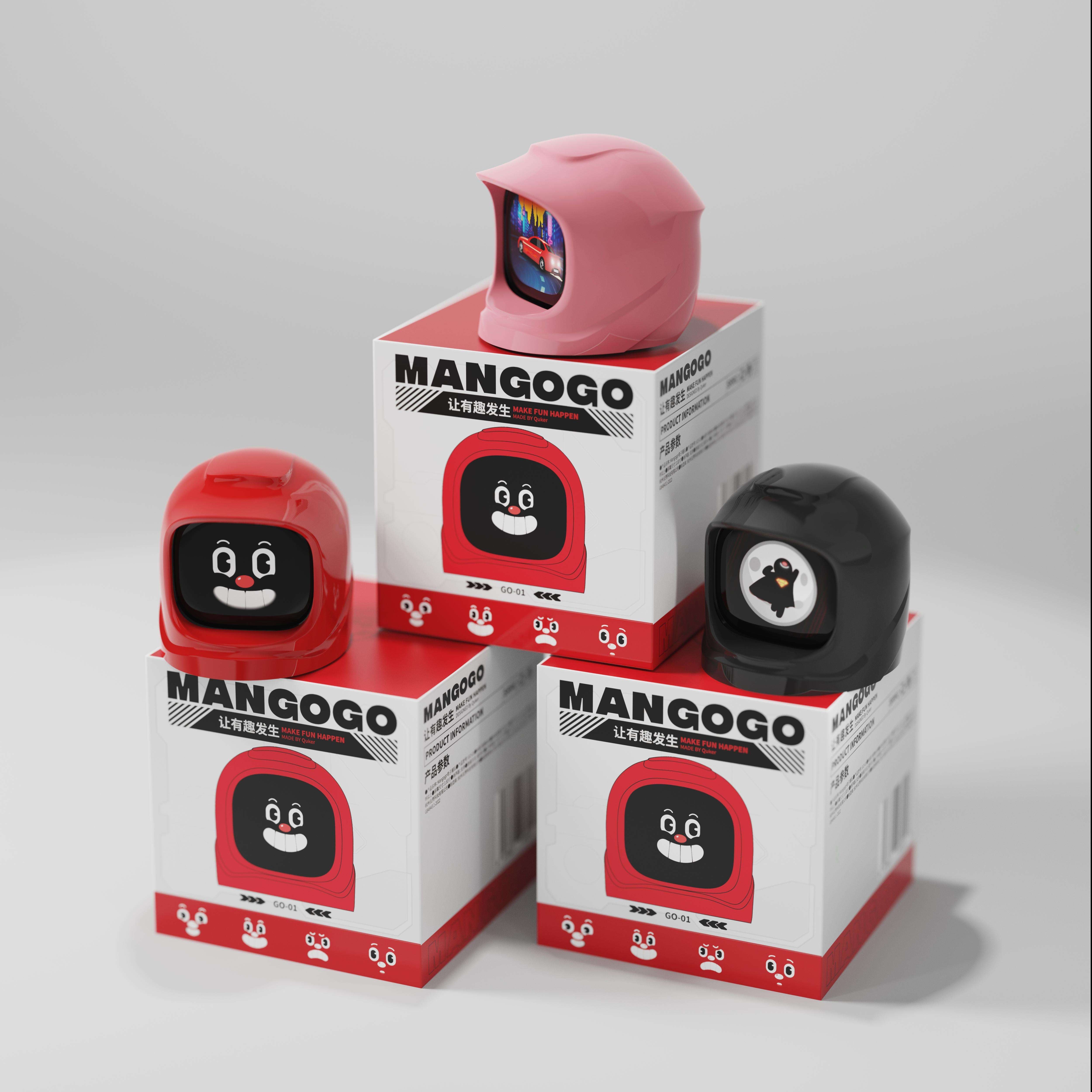 Haovix Smart Expression Car Robot — Interactive Car Companion Toy with Facial Expressions Animations