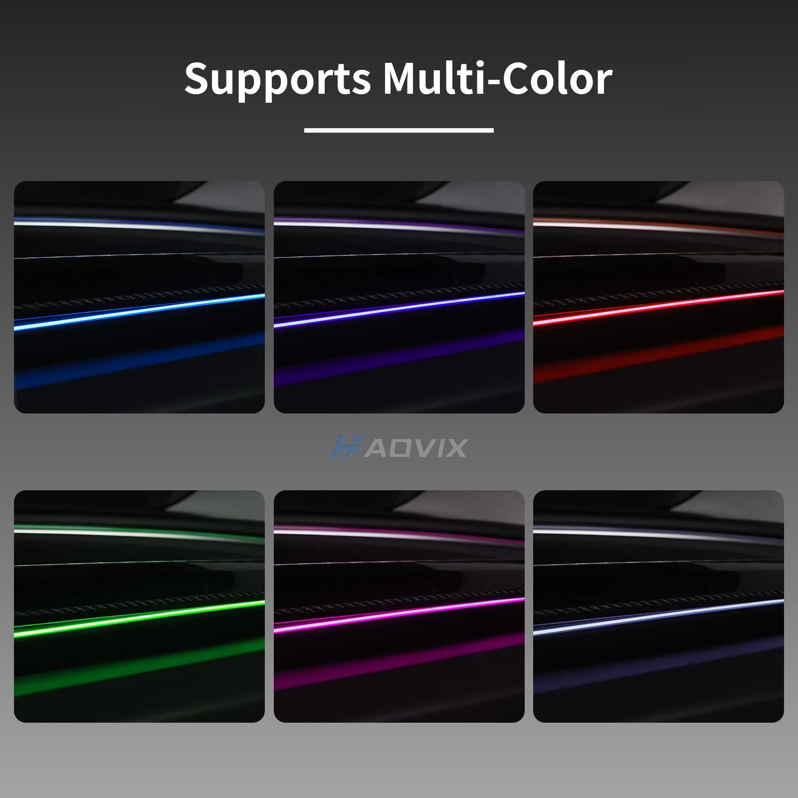 Haovix BSD 2.0 Blind Spot Warning System with Ambient Lighting For Tesla Model 3 Highland / Mdoel Y Juniper