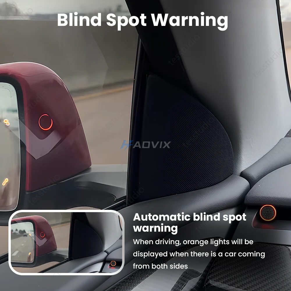 Haovix Blind Spot Monitoring & Assistance System for Tesla Model 3/Y