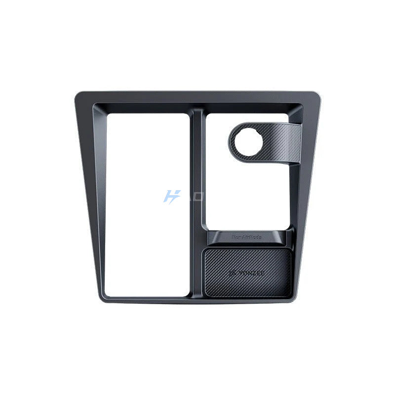 Haovix Center Console 3-in-1 Wireless Charging Anti-Slip Organizer for Model Y Juniper & Model 3 Highland