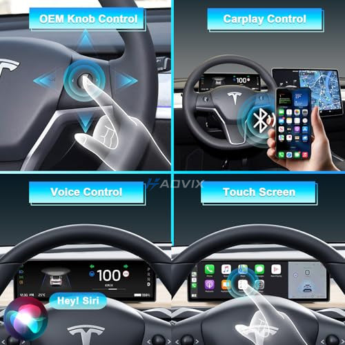 Haovix H88 Pro 8.8-In Touch Screen Instrument Cluster For Model 3/Y