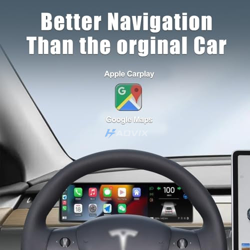 Haovix H88 Pro 8.8-In Touch Screen Instrument Cluster For Model 3/Y