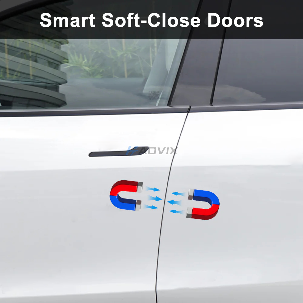 Haovix Smart Soft-Close Doors Kit For Tesla Model Y Juniper / Model 3 Highland