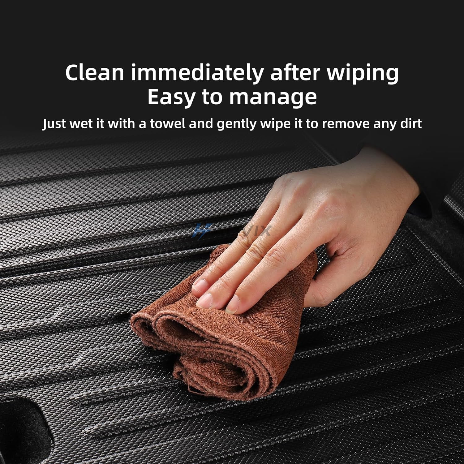 Haovix TPE Floor Mats Non-slip Waterproof Durable Car Mats For Model Y Juniper 2025+