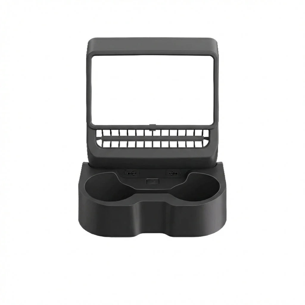 Haovix Rear Seat Cup Holder for Tesla Model Y Juniper & Model 3 Highland
