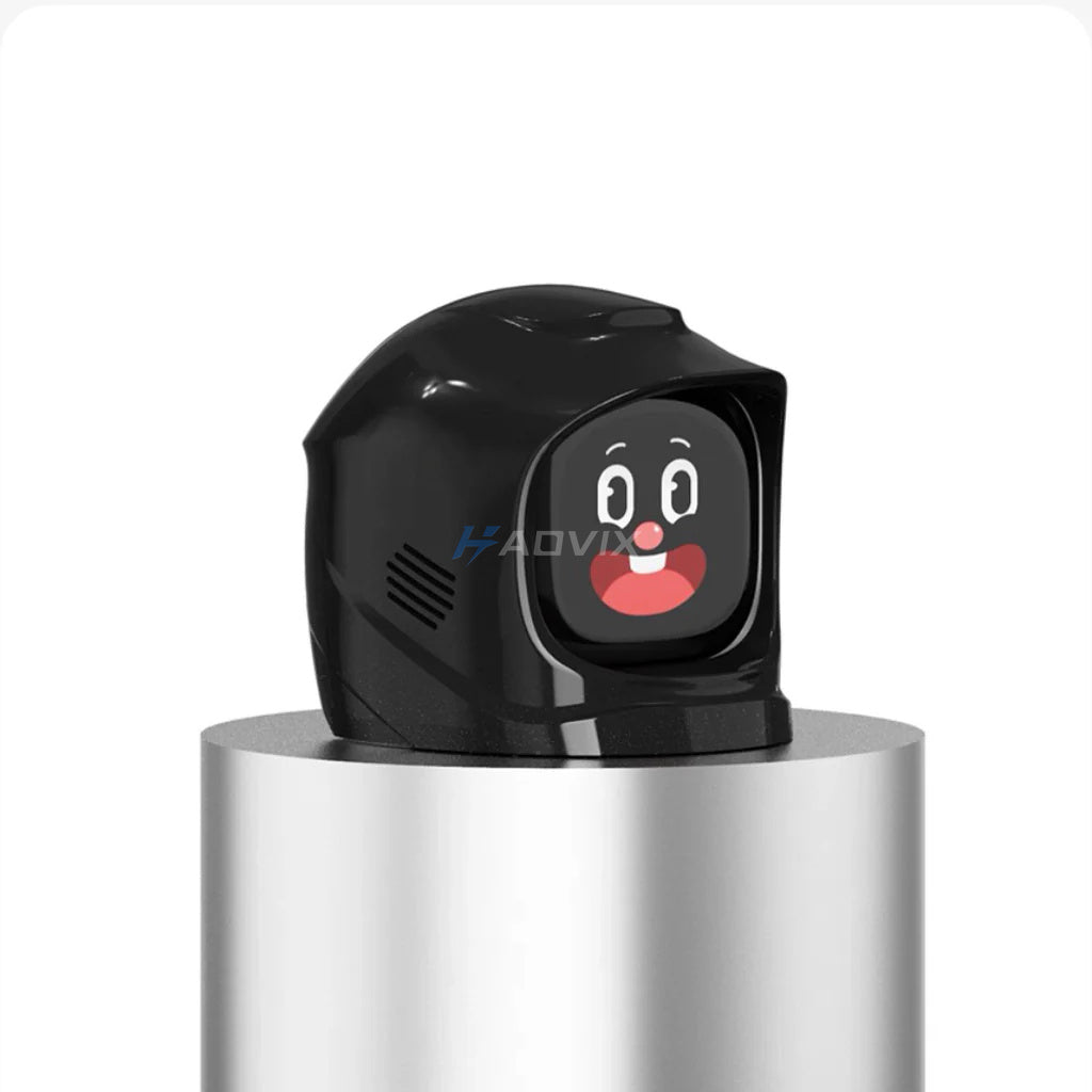 Haovix Smart Expression Car Robot — Interactive Car Companion Toy with Facial Expressions Animations