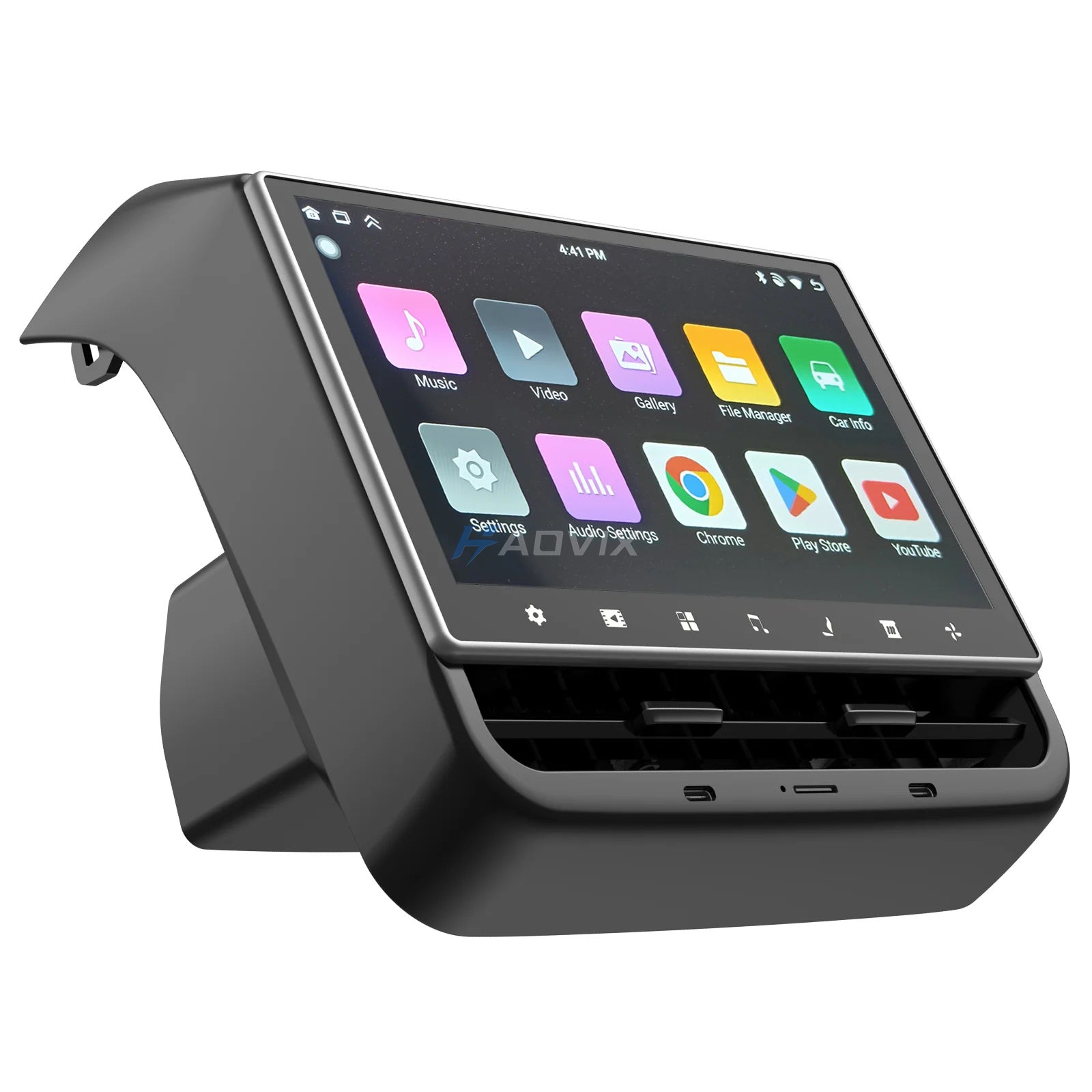 Haovix 8.66” Rear Seat Android Touchscreen Display for Tesla Model 3 & Model Y