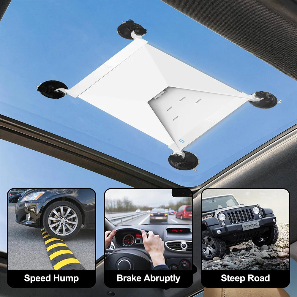 Haovix Starlink Mini Suction Cup Mount for Car Sunroofs or Windows – Secure Satellite Mounting Kit with Strong Grip