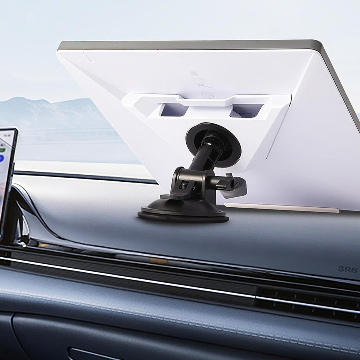 Haovix Starlink Mini Suction Cup Mount – 360° Adjustable Car & RV Windshield Holder