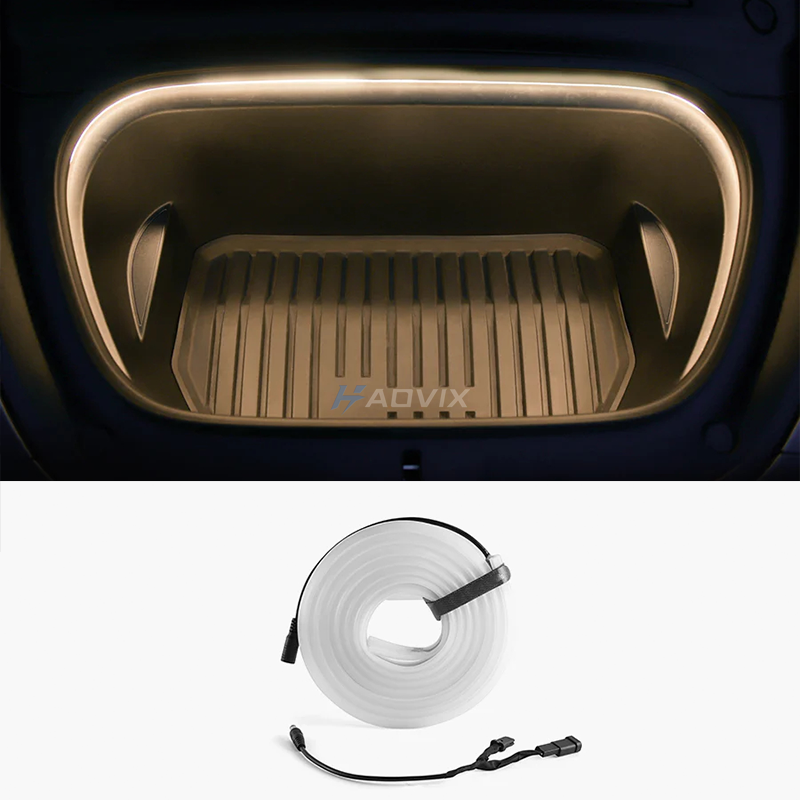 Haovix Frunk Ambient Light Strip for Tesla Model 3 Highland / Model Y Juniper