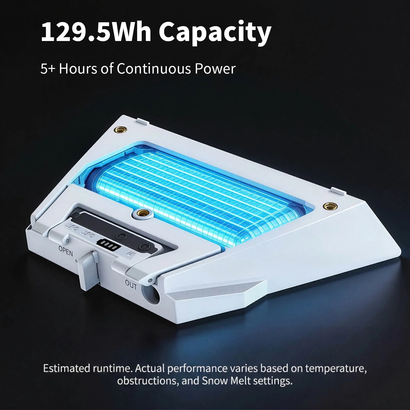 Haovix Starlink Mini Power Bank – 35000mAh / 129Wh Portable Battery with 200W Output