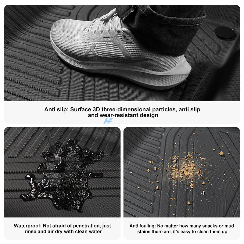 Haovix All-Weather TPE Floor Mats for Rivian R2