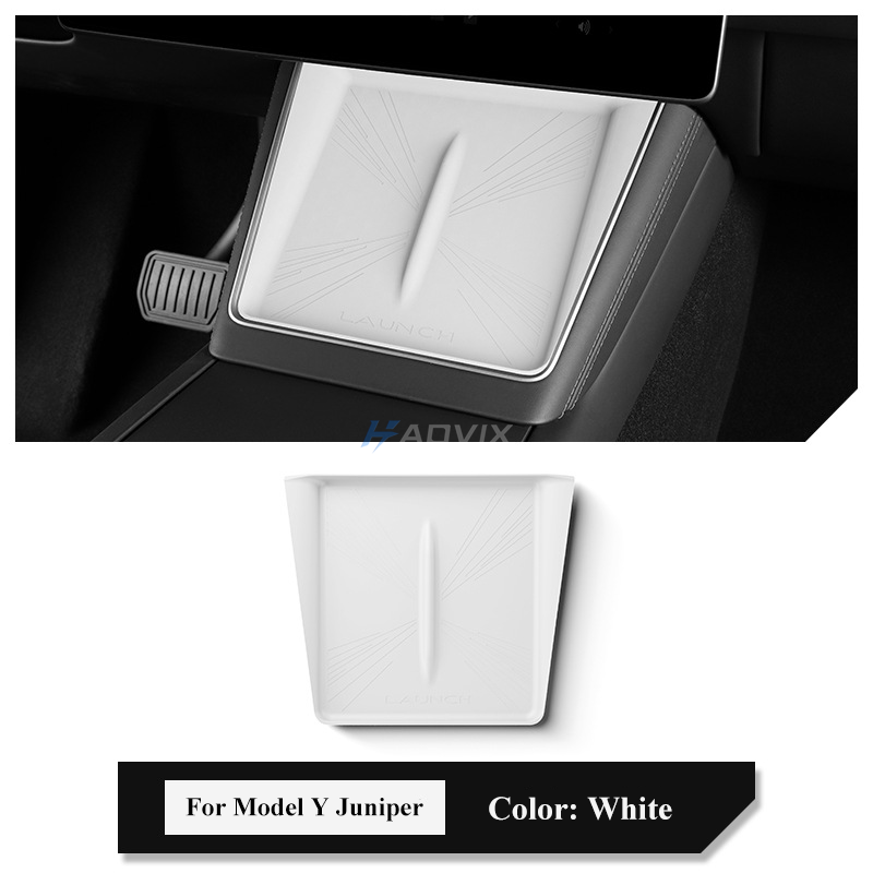 Haovix Silicone Wireless Charging Pad for 2026 Tesla Model Y Juniper
