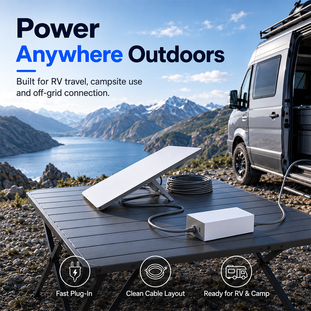 Haovix Starlink Mini Replacement Power Supply 60W, 30V/2A with 15W USB-C Output
