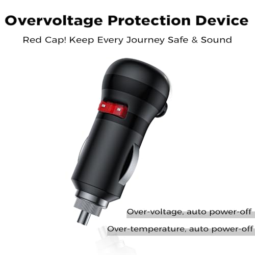 Haovix USB Hub for Tesla Model Y Juniper & Model 3 Highland (120W Retractable Fast Charging Hub)