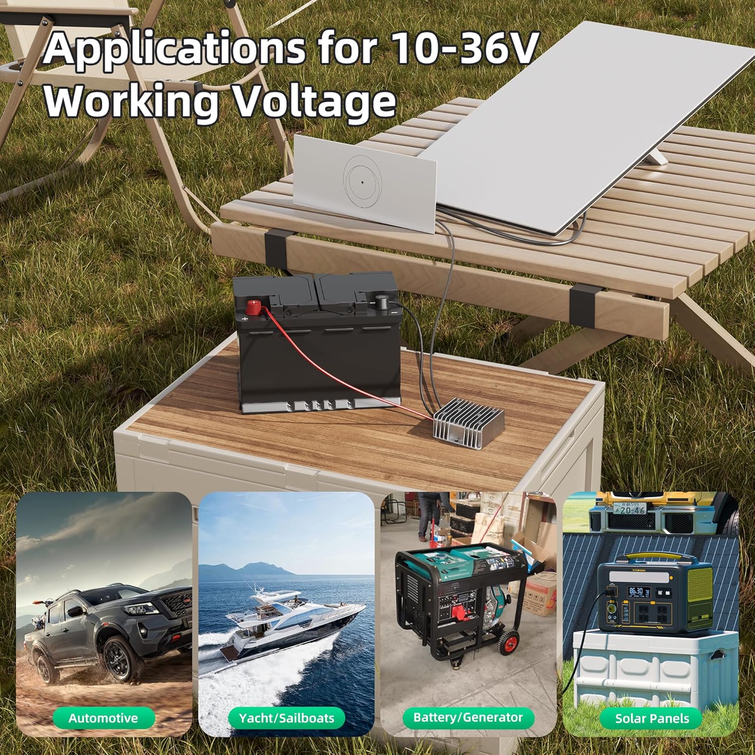 Haovix Starlink Gen 3 Direct DC Power Supply (12V/24V to 57V)