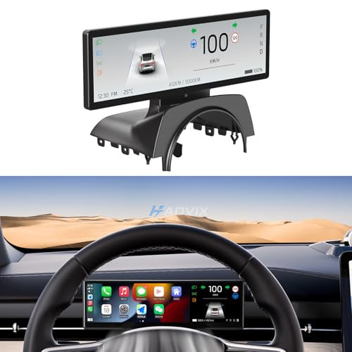 Haovix 8.8-Inch Touch Screen Instrument Cluster For Model 3/Y/3 Highland/Model Y Juniper