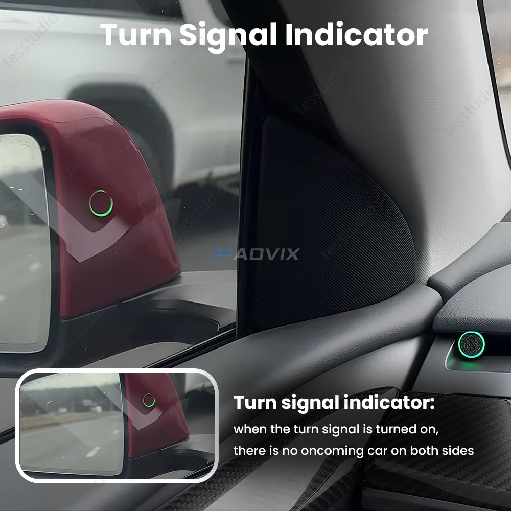 Haovix Blind Spot Monitoring & Assistance System for Tesla Model 3/Y