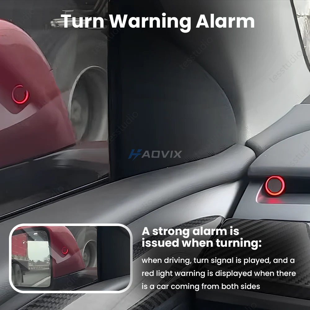 Haovix Blind Spot Monitoring & Assistance System for Tesla Model 3/Y