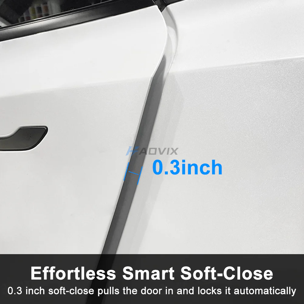 Haovix Smart Soft-Close Doors Kit For Tesla Model Y Juniper / Model 3 Highland