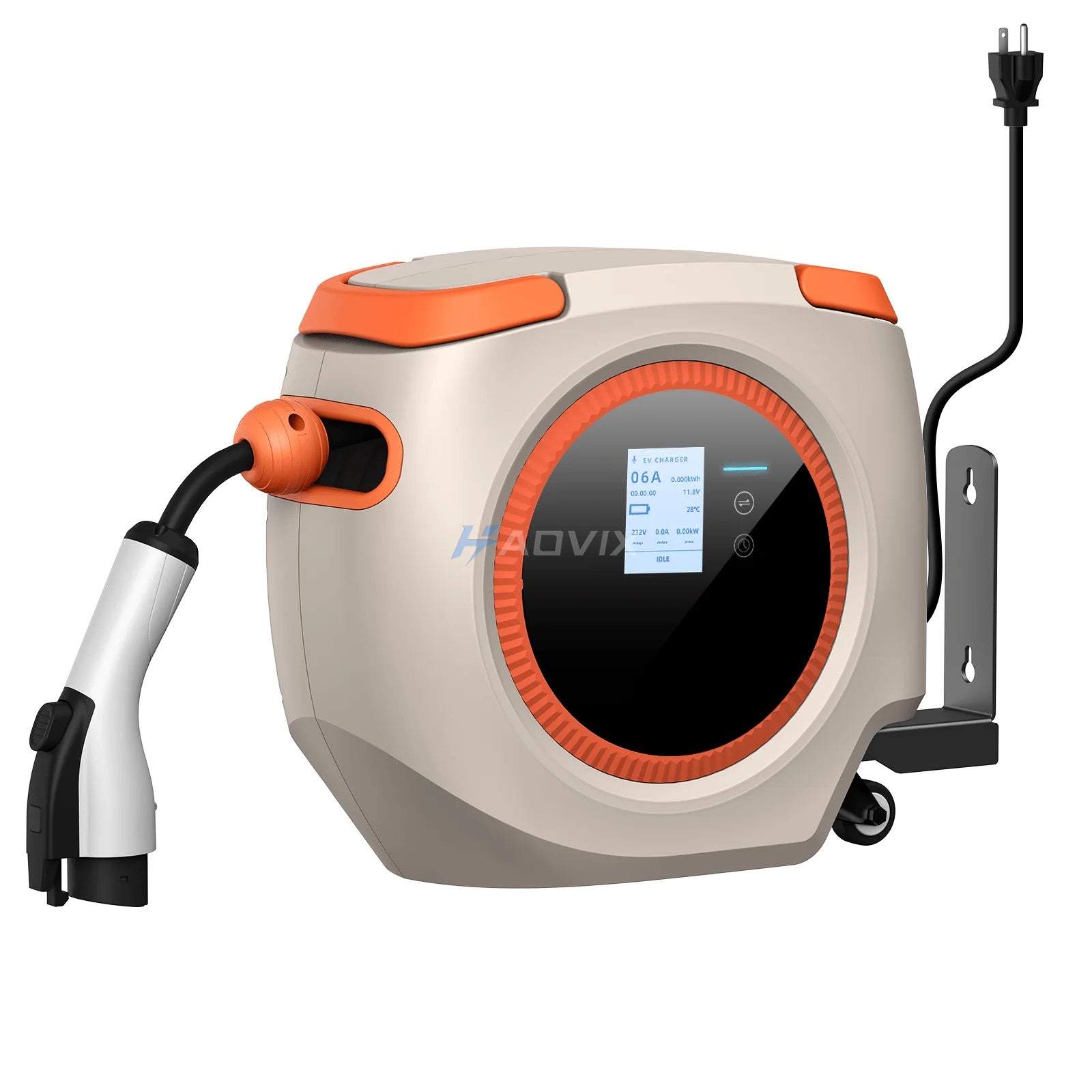 Haovix Portable EV Charger 3.5KW | APP Smart Control | Type 2 / J1772 / Tesla Compatible