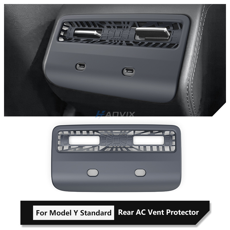 Haovix Rear Air Vent Protection Cover for Tesla Model Y Standard (2025+)