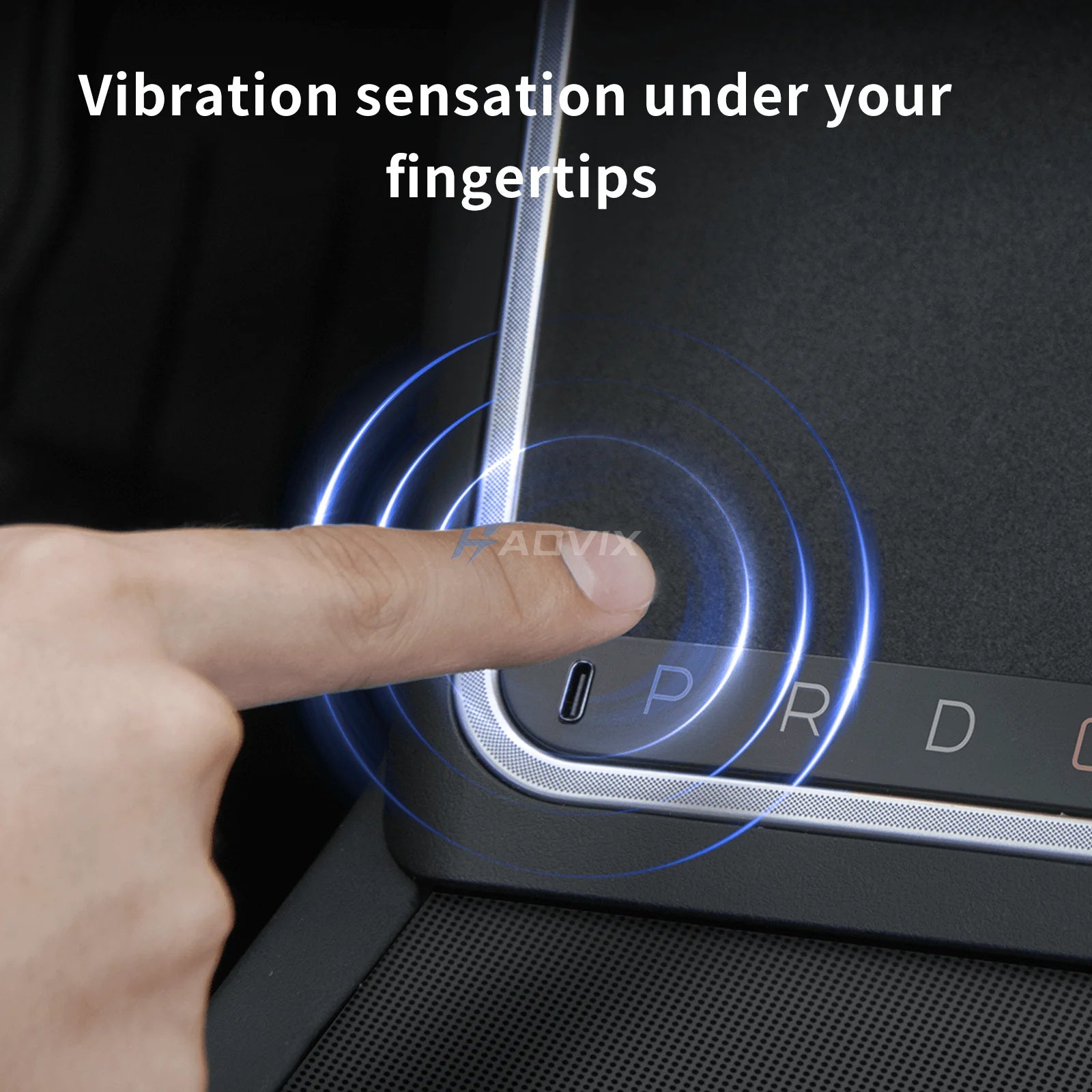 Haovix Center Console Wireless Charger with Shortcut Buttons & Ambient LED For Model 3 Highland/Model Y Juniper